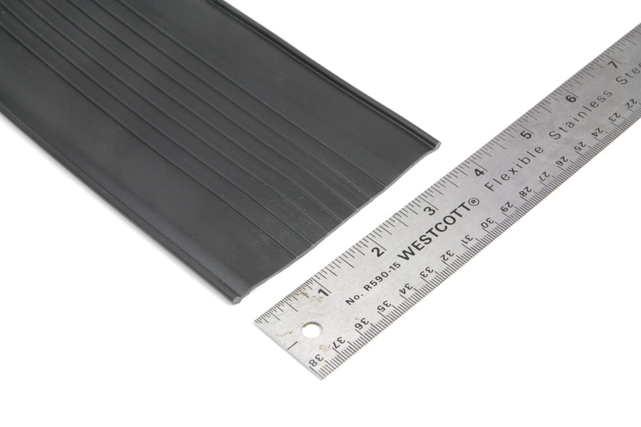 Bottom 1/8" D-Shaped U-Shaped Astragal 4" Vinyl for W Dalton